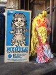 画像8: 60s Vintage MATTEL TV's MYRTLE TALKING PUPPET w/Box (B777)