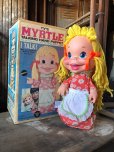 画像1: 60s Vintage MATTEL TV's MYRTLE TALKING PUPPET w/Box (B777) (1)