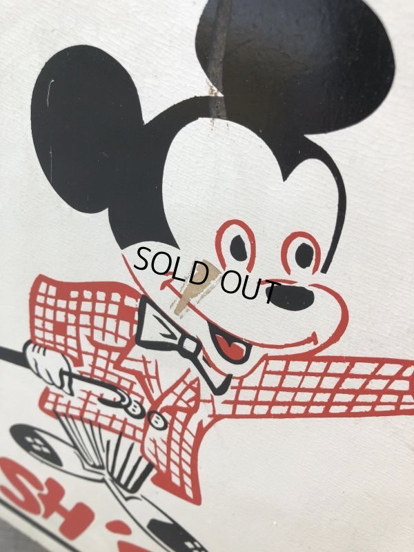 画像16: 50s Vintage Disney Mickey Mouse Club Push'Em Car Toy Box (B778)