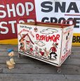 画像24: 50s Vintage Disney Mickey Mouse Club Push'Em Car Toy Box (B778)