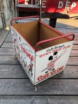 画像7: 50s Vintage Disney Mickey Mouse Club Push'Em Car Toy Box (B778)