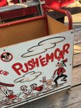 画像19: 50s Vintage Disney Mickey Mouse Club Push'Em Car Toy Box (B778)