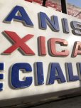 画像9: Vintage Advertising SPANISH MEXICAN SPECIALIST Store Display Sign (B779)