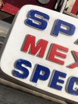 画像8: Vintage Advertising SPANISH MEXICAN SPECIALIST Store Display Sign (B779)