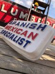 画像4: Vintage Advertising SPANISH MEXICAN SPECIALIST Store Display Sign (B779)