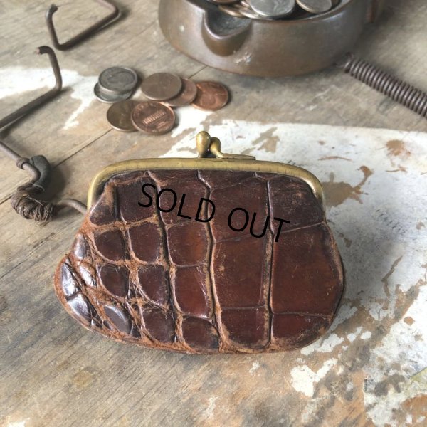 画像6: Vintage Small Leather Wallet (B794)