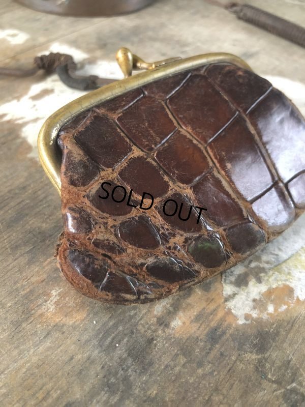 画像5: Vintage Small Leather Wallet (B794)