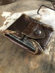 画像2: Vintage Small Leather Wallet (B792) (2)