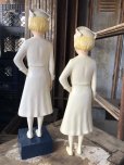 画像28: 50s Vintage Advertising Miss Curity Counter Display Statue Figure 48cm (B798)