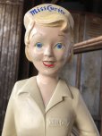 画像5: 50s Vintage Advertising Miss Curity Counter Display Statue Figure 48cm (B798)