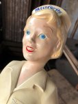 画像22: 50s Vintage Advertising Miss Curity Counter Display Statue Figure 48cm (B798)