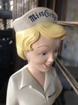 画像16: 50s Vintage Advertising Miss Curity Counter Display Statue Figure 53cm (B797)