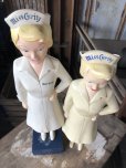 画像27: 50s Vintage Advertising Miss Curity Counter Display Statue Figure 48cm (B798)