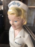 画像18: 50s Vintage Advertising Miss Curity Counter Display Statue Figure 53cm (B797) (18)