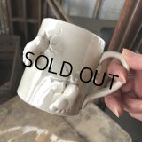 70s Vintage Fitz and Floyd KICKY Ceramic Mug Made in Japan (B804)