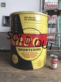 Vintage Anvo Shortning Huge Can (B808) 　