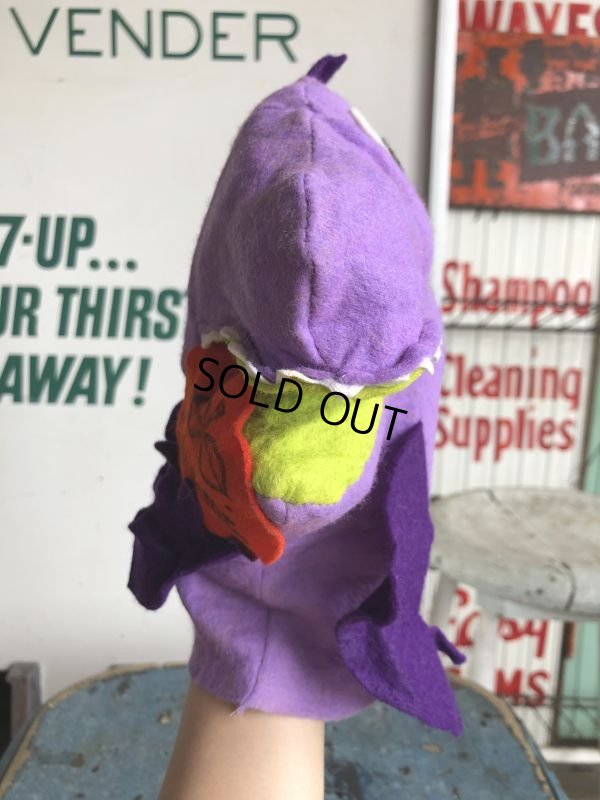 画像5: 70s Vintage Advertising Sunkist Hand Puppet Doll (B806)