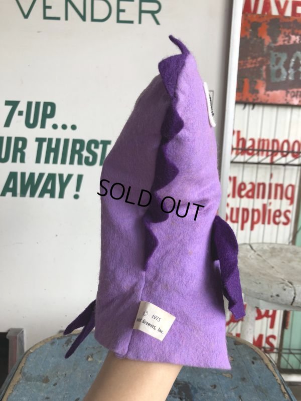 画像6: 70s Vintage Advertising Sunkist Hand Puppet Doll (B806)