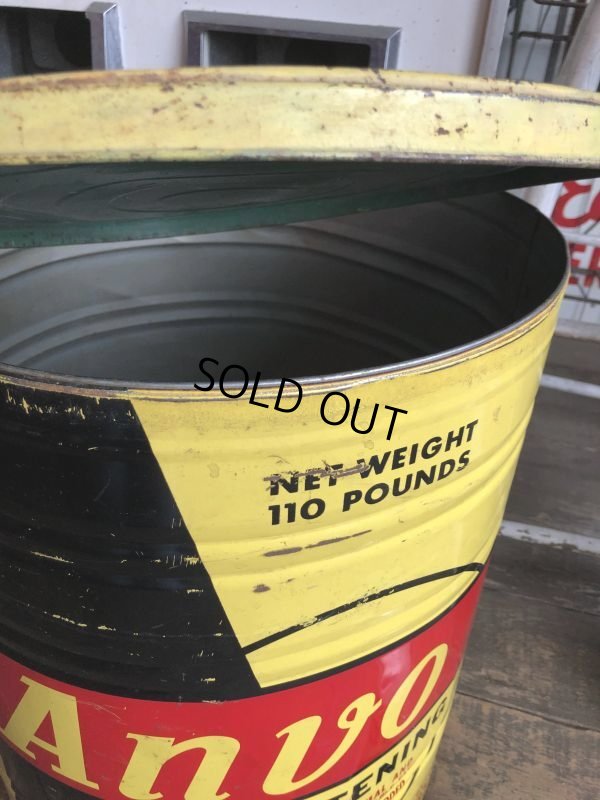 画像10: Vintage Anvo Shortning Huge Can (B808)