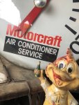 画像26: 70s Vintage FORD Motorcraft AIR CONDITIONER SERVICE 18" Thermometer (B810)