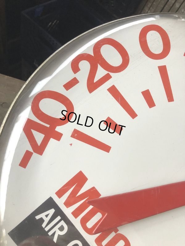 画像21: 70s Vintage FORD Motorcraft AIR CONDITIONER SERVICE 18" Thermometer (B810)