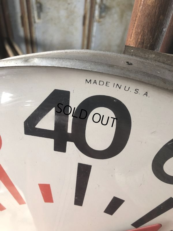 画像6: 70s Vintage FORD Motorcraft AIR CONDITIONER SERVICE 18" Thermometer (B810)