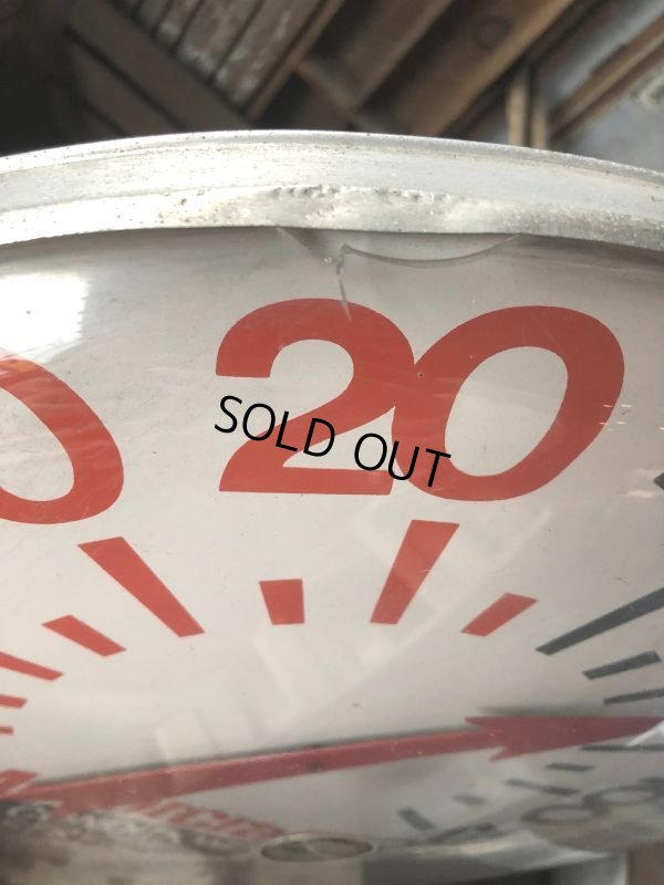 画像12: 70s Vintage FORD Motorcraft AIR CONDITIONER SERVICE 18" Thermometer (B810)