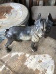 画像15: Antique Cast Iron Boston Terrier Doorstop Statue (B818)