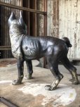 画像4: Antique Cast Iron Boston Terrier Doorstop Statue (B818)