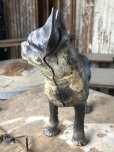 画像5: Antique Cast Iron Boston Terrier Doorstop Statue (B818)