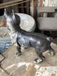 画像17: Antique Cast Iron Boston Terrier Doorstop Statue (B818)