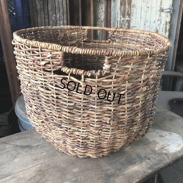 画像1: Vintage U.S.A. Laundry Basket (B820)