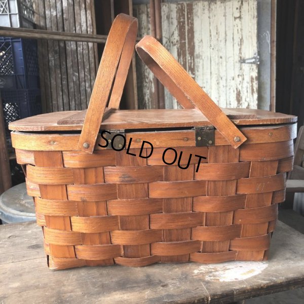 画像7: Vintage U.S.A. Picnic Basket (B822)