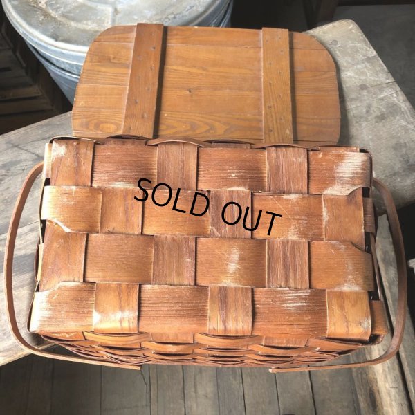 画像11: Vintage U.S.A. Picnic Basket (B822)