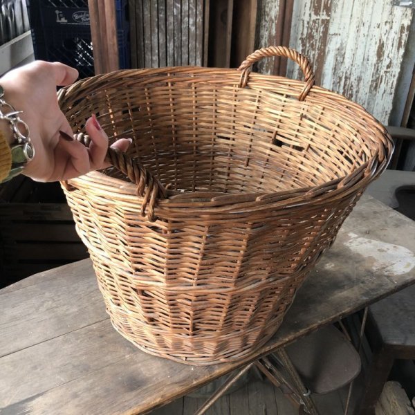 画像7: Vintage U.S.A. Laundry Basket (B819)