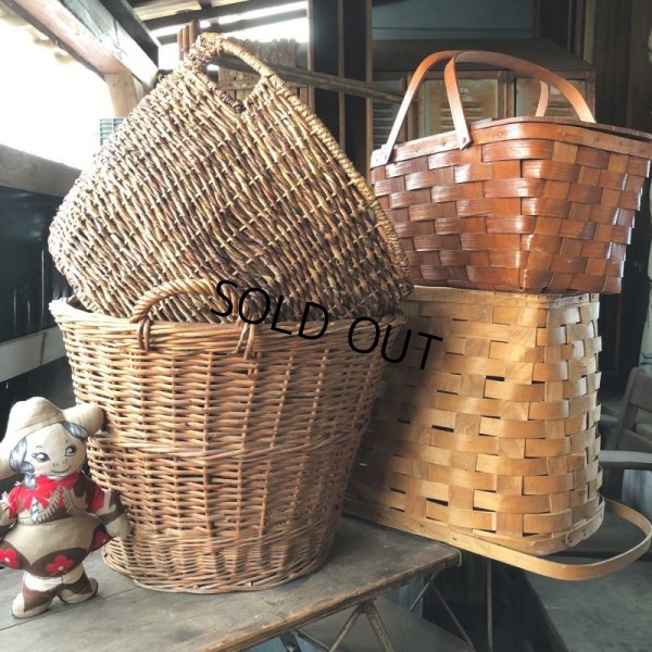 画像15: Vintage U.S.A. Picnic Basket (B822)
