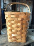 画像2: Vintage U.S.A. Laundry Basket (B821) (2)