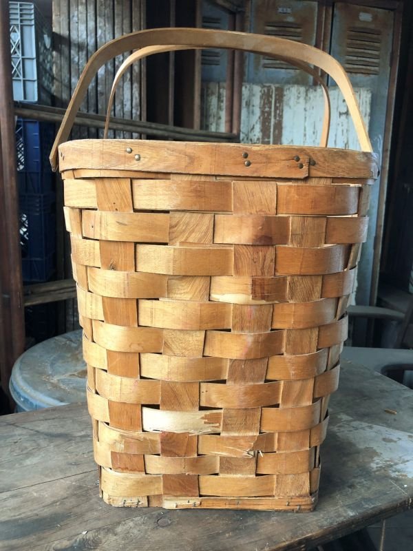 画像2: Vintage U.S.A. Laundry Basket (B821)