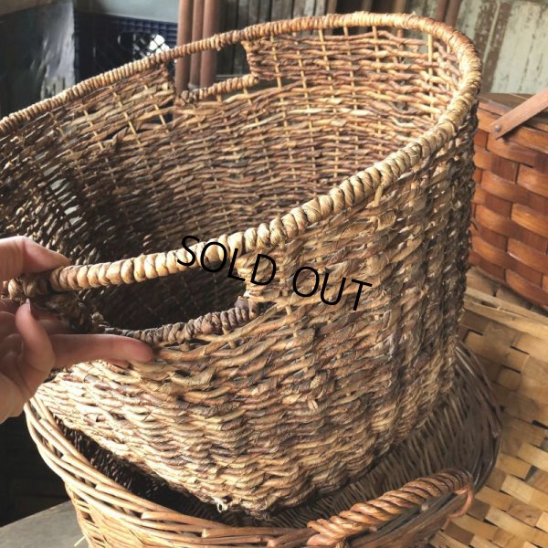 画像9: Vintage U.S.A. Laundry Basket (B820)