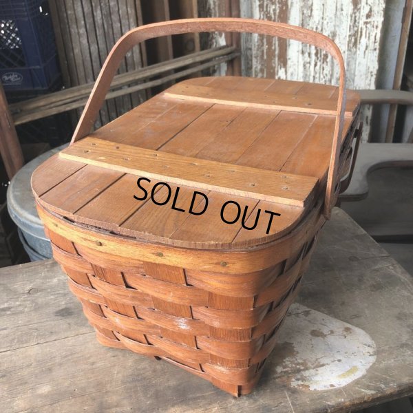 画像6: Vintage U.S.A. Picnic Basket (B822)