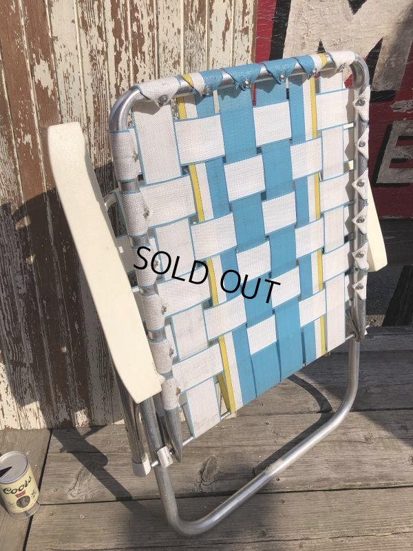 画像18: 60s Vintage Folding Lawn Chair B (B832)