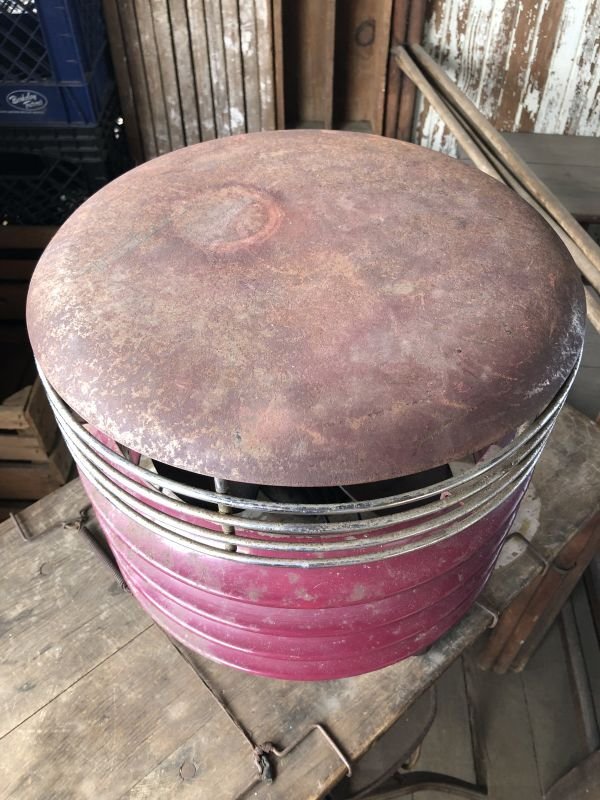 画像2: Vintage WESTING HOUSE Ottoman Stool Floor Circular Fan (B827)