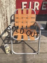 60s Vintage Folding Lawn Chair Kid's (B833)