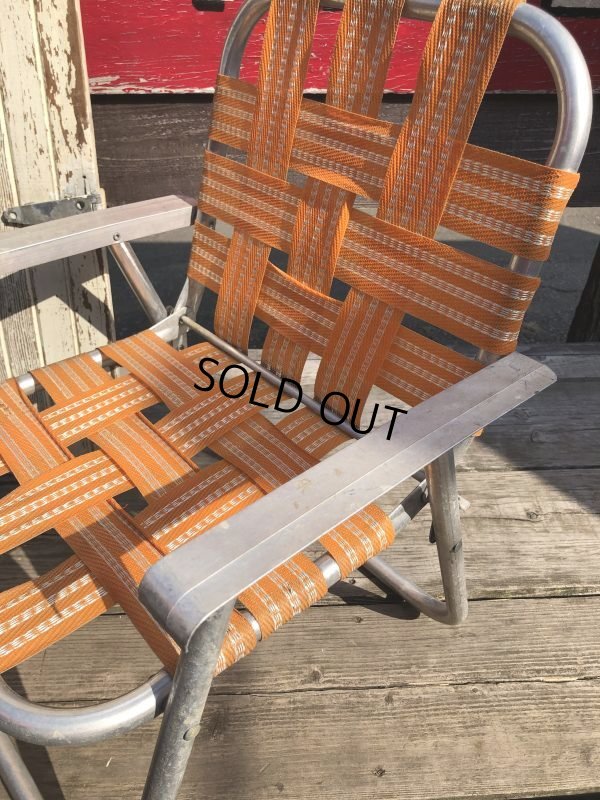 画像4: 60s Vintage Folding Lawn Chair Kid's (B833)