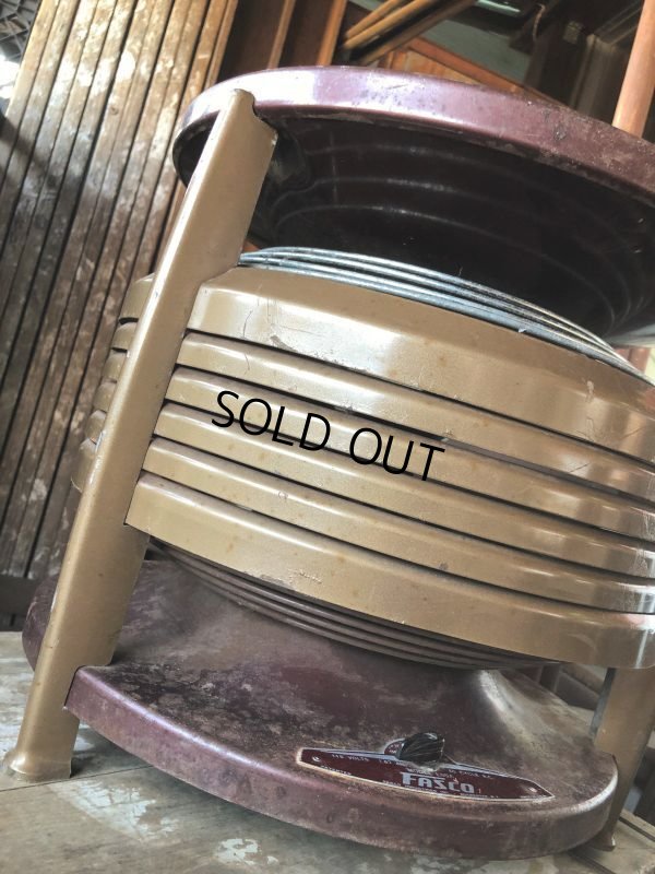 画像10: Vintage FASCO Ottoman Stool Floor Circular Fan (B828)