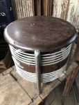 画像6: Vintage ROBBINS & MYERS Ottoman Stool Floor Circular Fan (B829)