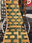 画像10: 60s Vintage Folding Lawn Chair Long (B834)