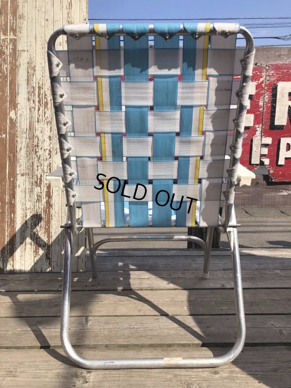 画像4: 60s Vintage Folding Lawn Chair A (B831)