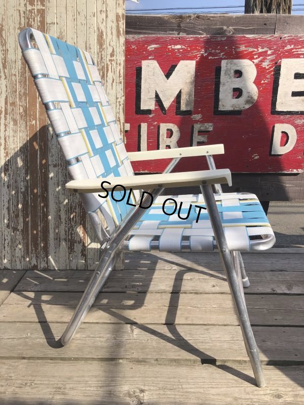 画像3: 60s Vintage Folding Lawn Chair B (B832)