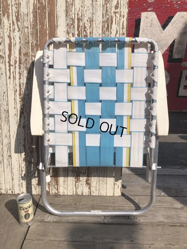画像17: 60s Vintage Folding Lawn Chair B (B832)